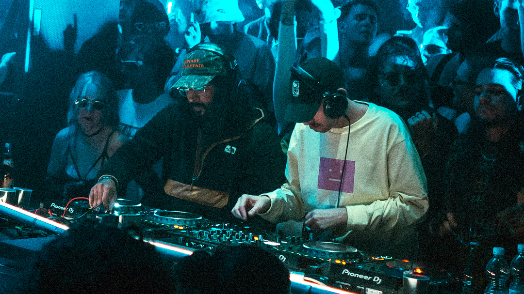 Photo of set Hudson Mohawke B2B Nikki Nair.