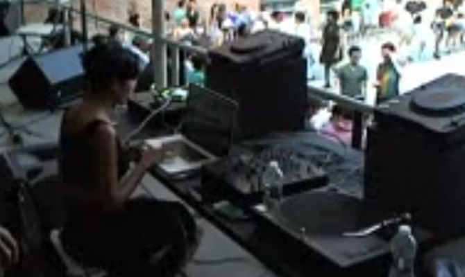 Photo of set Ayshay 'Live From' MoMA PS1.