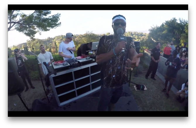 Photo of set Casey Veggies.