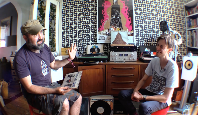 Photo of set Andy Votel.