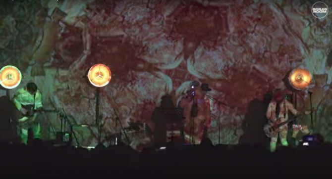 Photo of set Psychic TV.