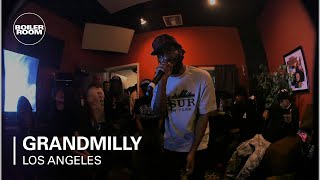 Photo of set Grandmilly at Boiler Room Rap Life LA.