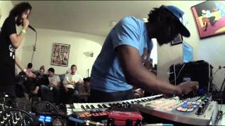 Photo of set DJ Harrison.