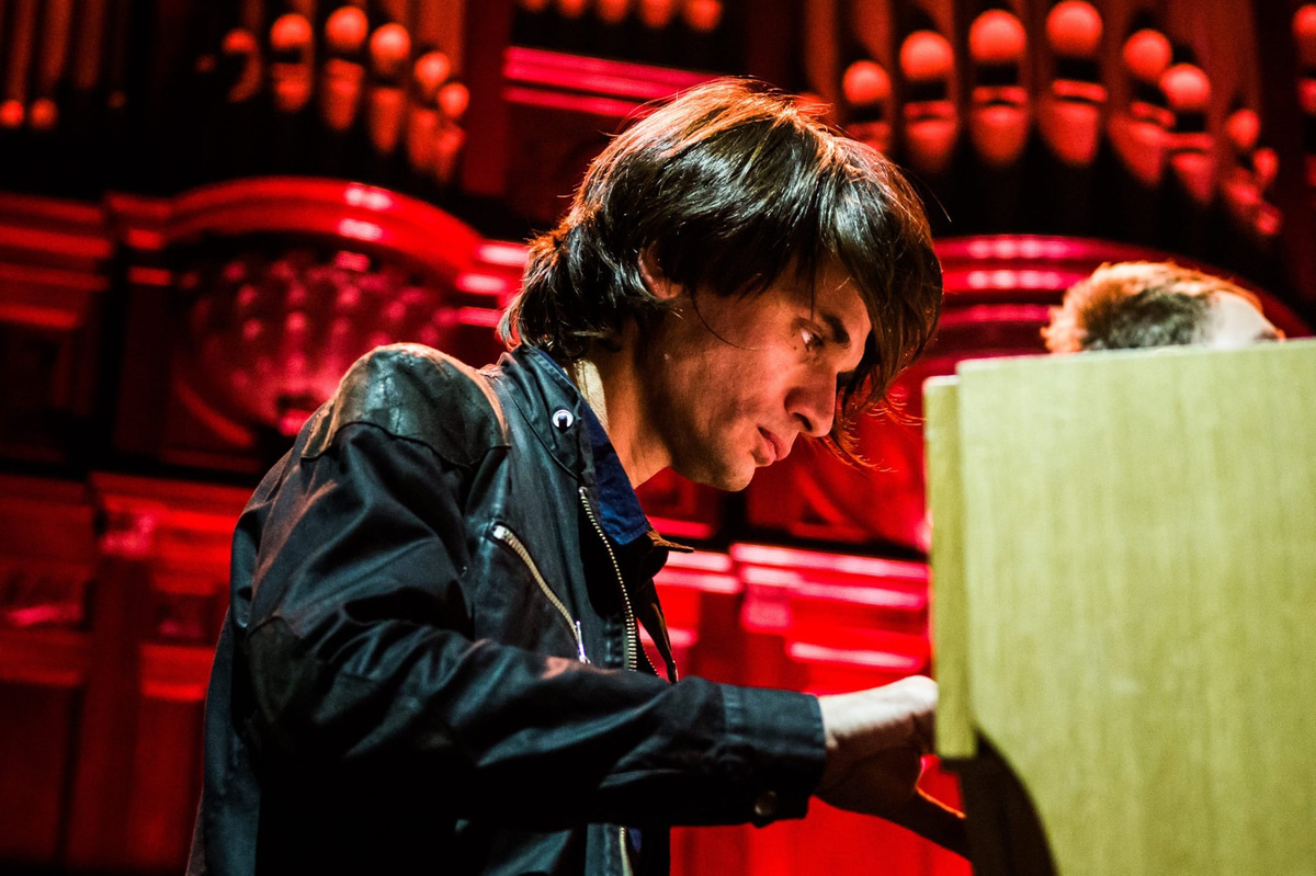 Photo of set Jonny Greenwood and LCO.
