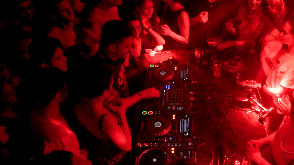 Photo of set The Hacker.