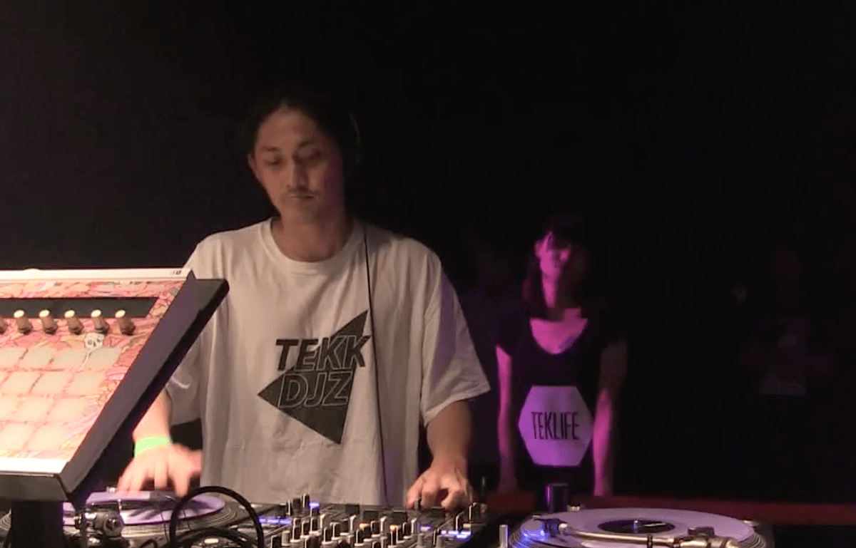 Photo of set DJ Fulltono.