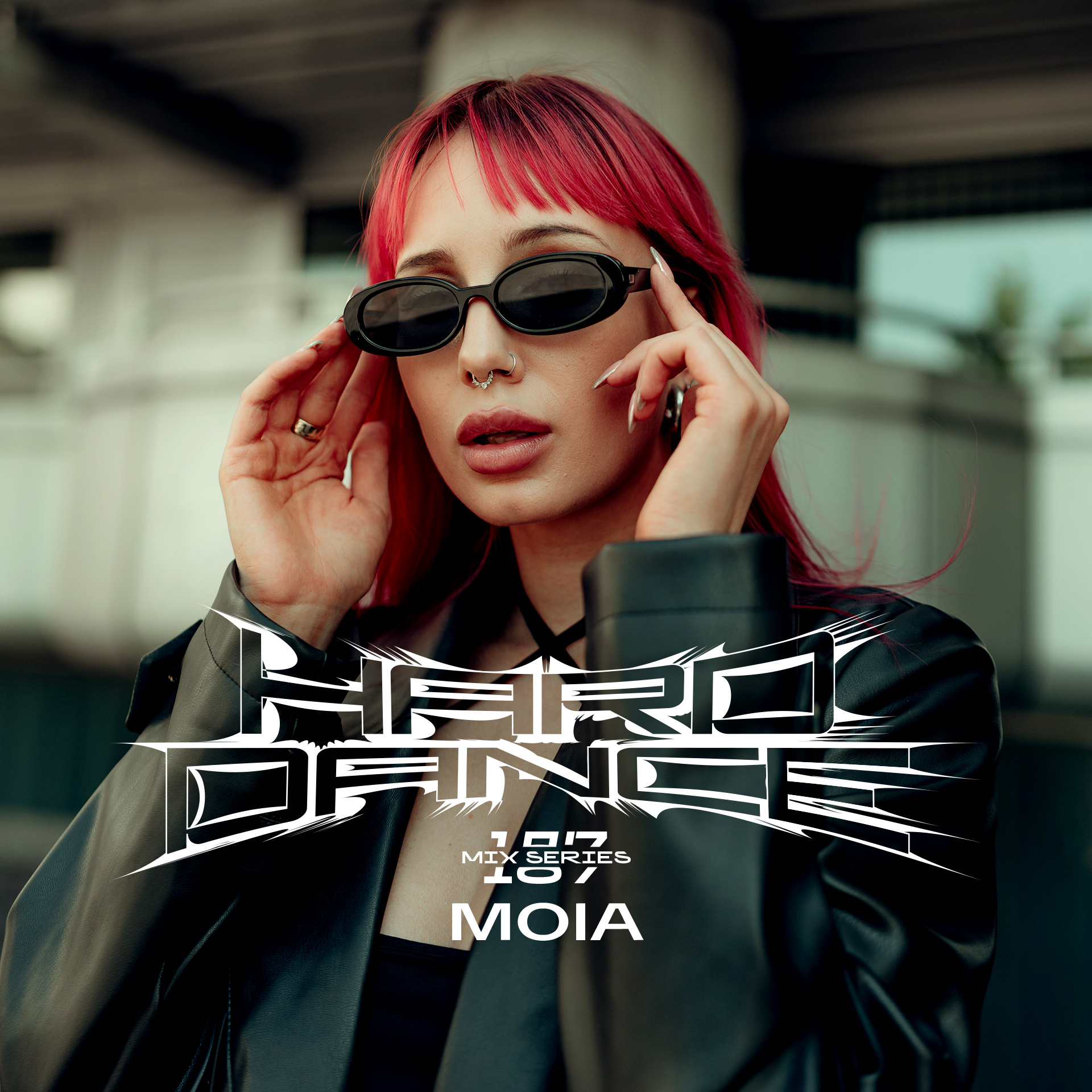 Flyer for event Hard Dance 187: MOIA.