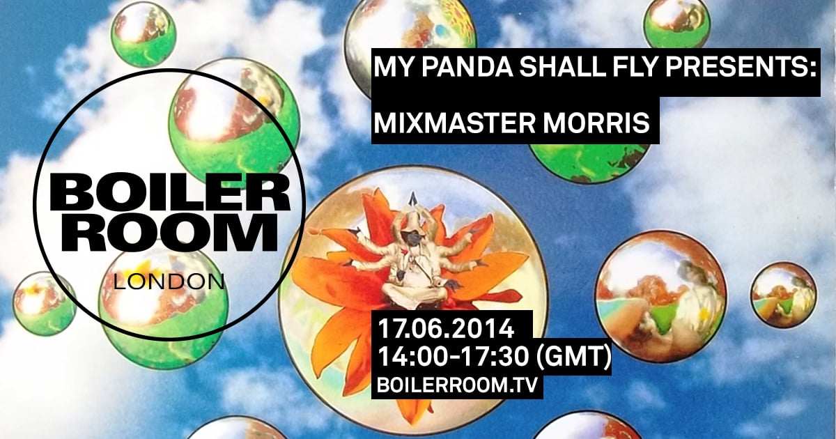 London: My Panda Shall Fly Presents Mixmaster Morris flyer