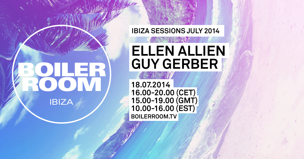 Ibiza Sessions: Ellen Allien, Guy Gerber flyer