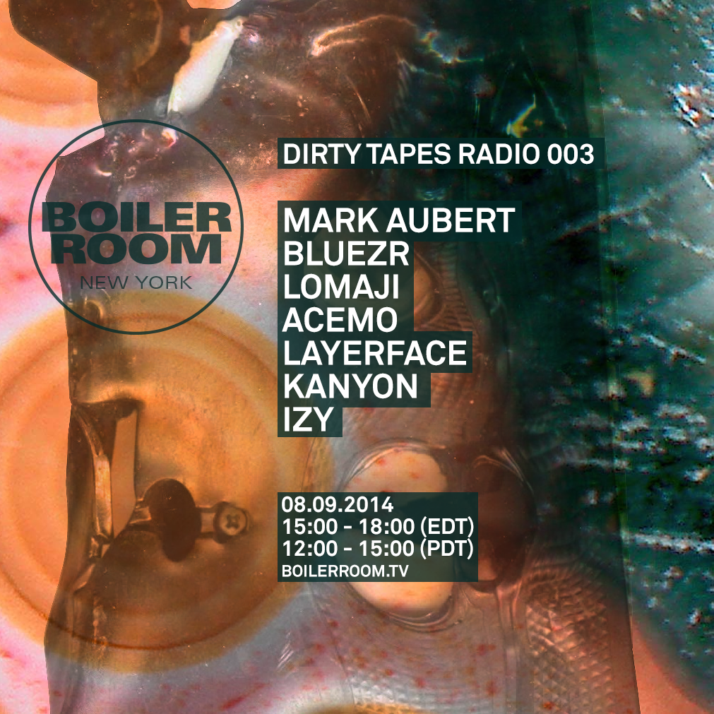Dirty Tapes Radio 003 flyer