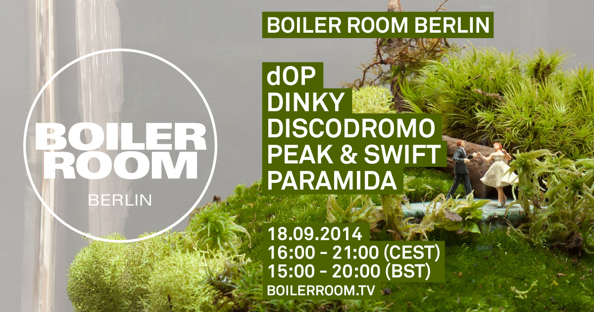 Berlin: dOP, Dinky, Discodromo, Peak + Swift & Paramida flyer