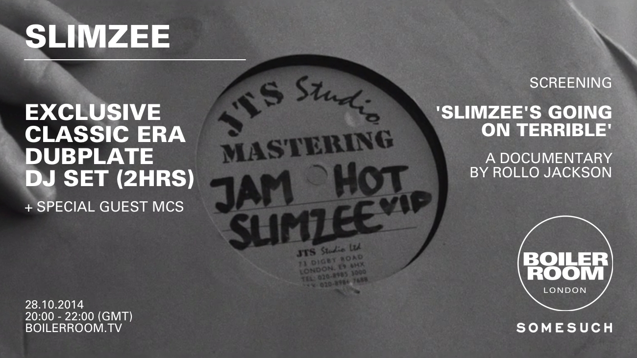 Rollo Jackson & Somesuch Present: "Slimzee's Going on Terrible" flyer