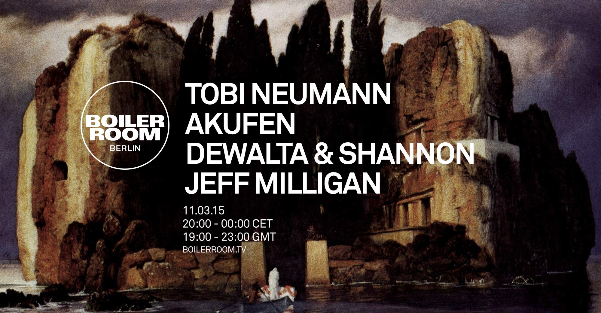 Berlin: Tobi Neumann, Akufen, Dewalta & Shannon, Jeff Milligan  flyer