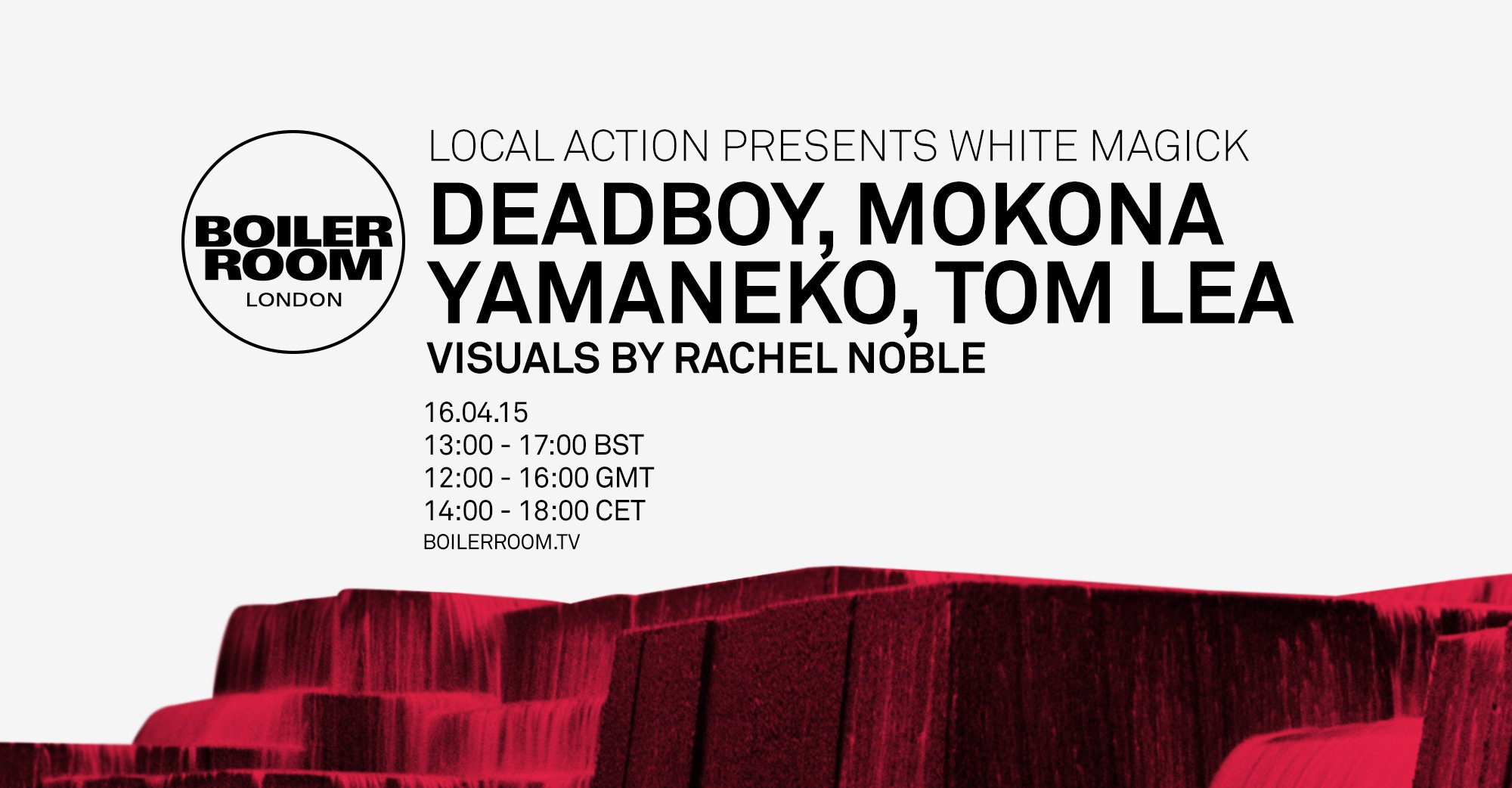 Local Action Presents: White Magick flyer