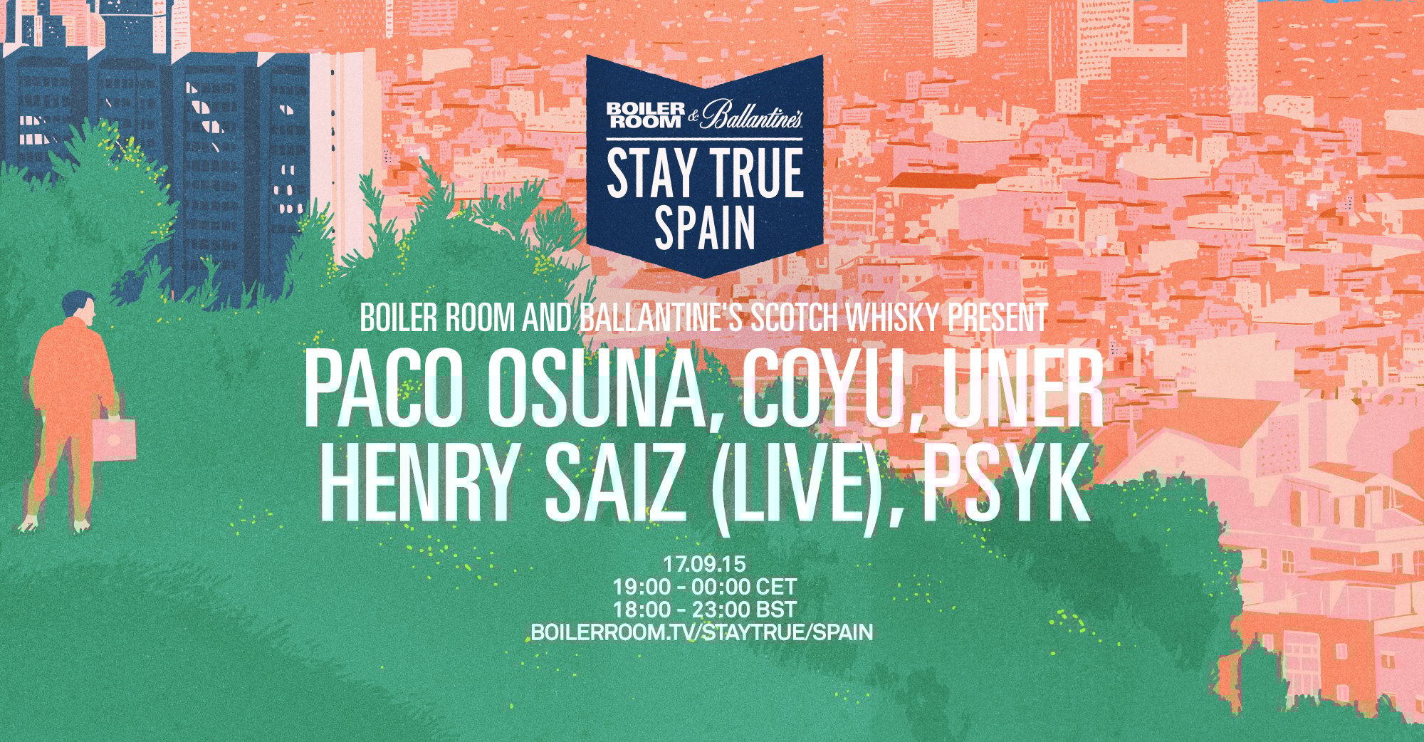 Boiler Room and Ballantine's present: Stay True Spain flyer