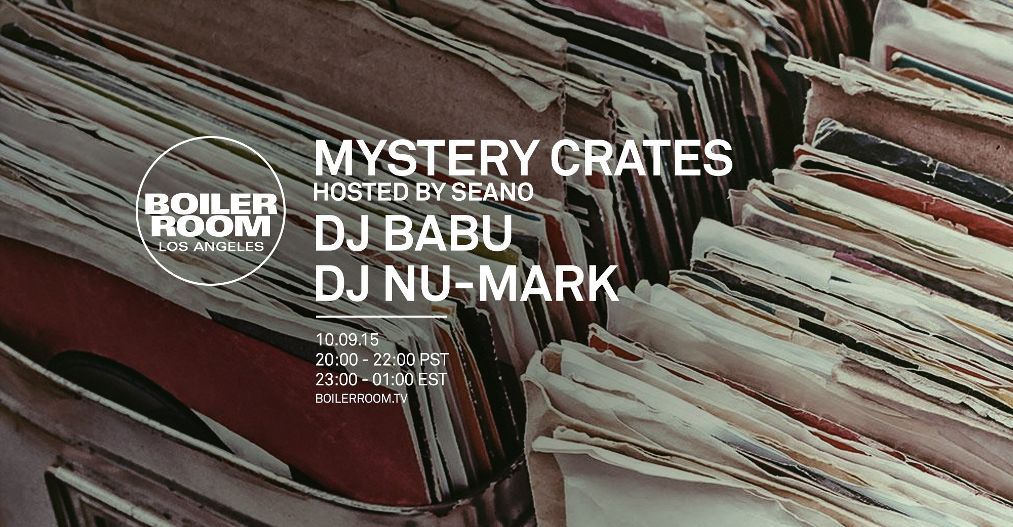 Los Angeles: DJ Babu & DJ Nu-Mark flyer