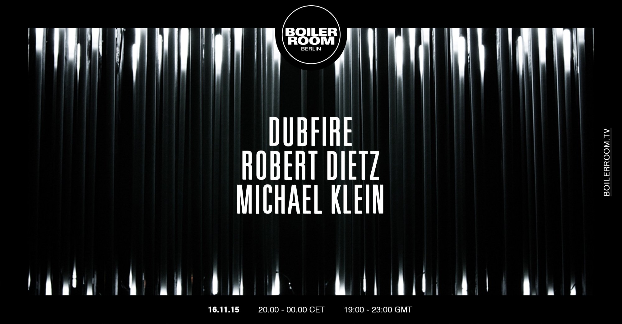 Berlin: Dubfire, Robert Dietz, Michael Klein flyer