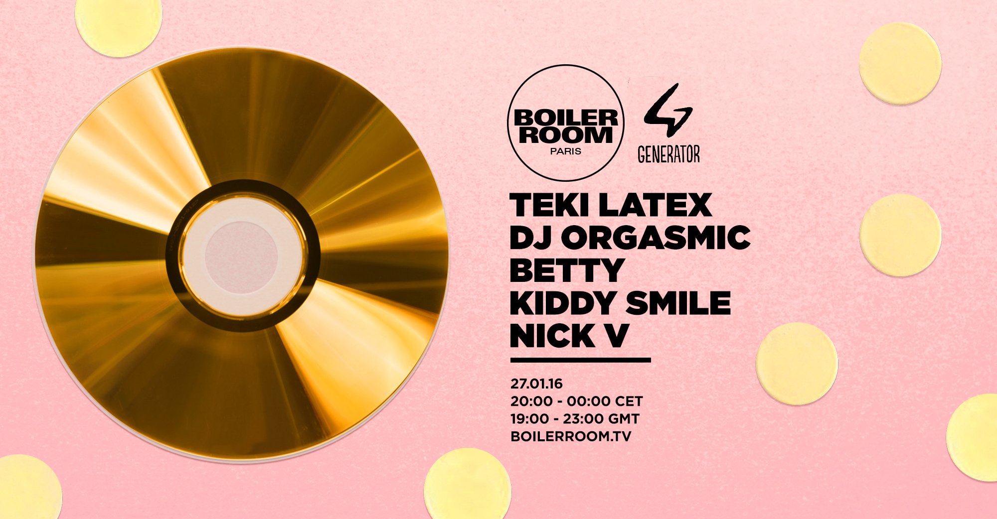 BR x Generator: Paris flyer