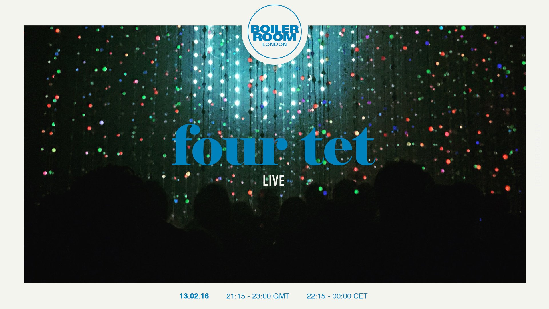 Four Tet LIVE flyer