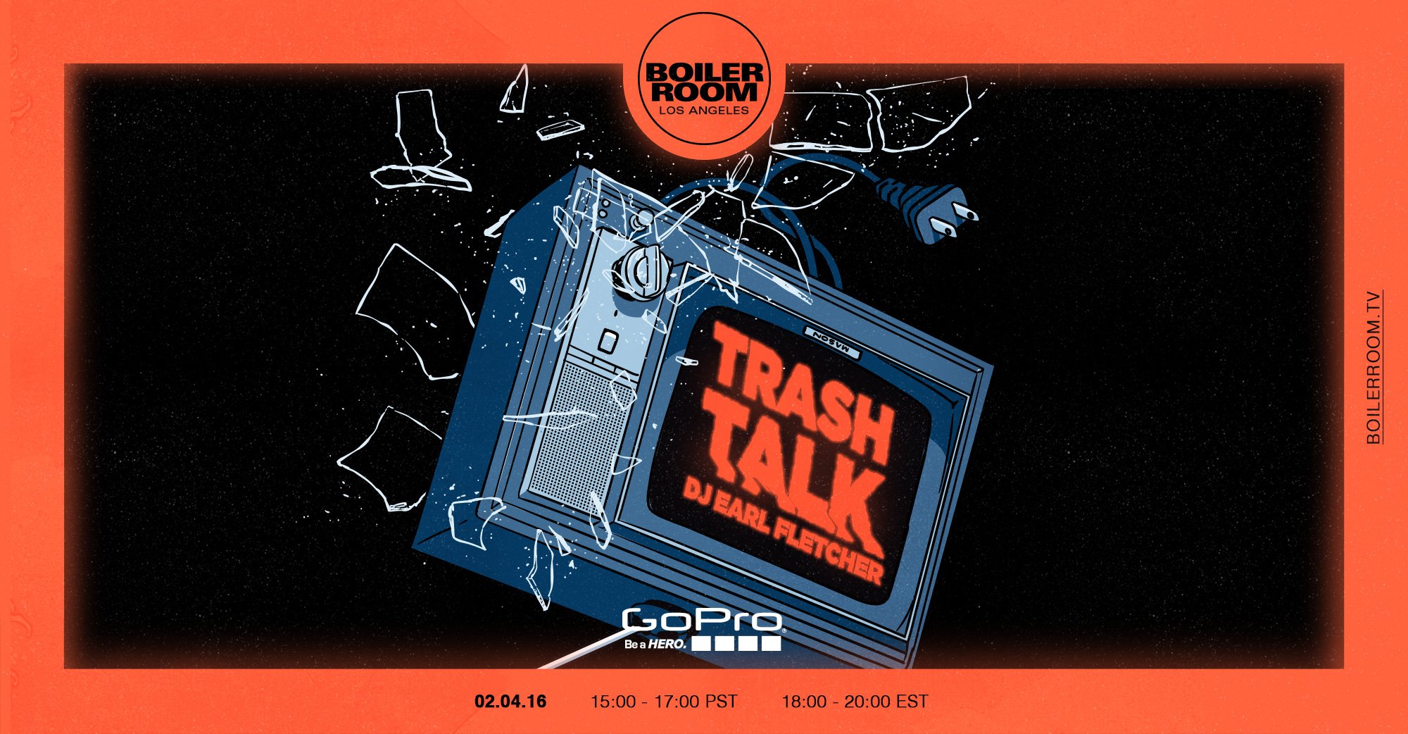 BR x GoPro: Trash Talk flyer