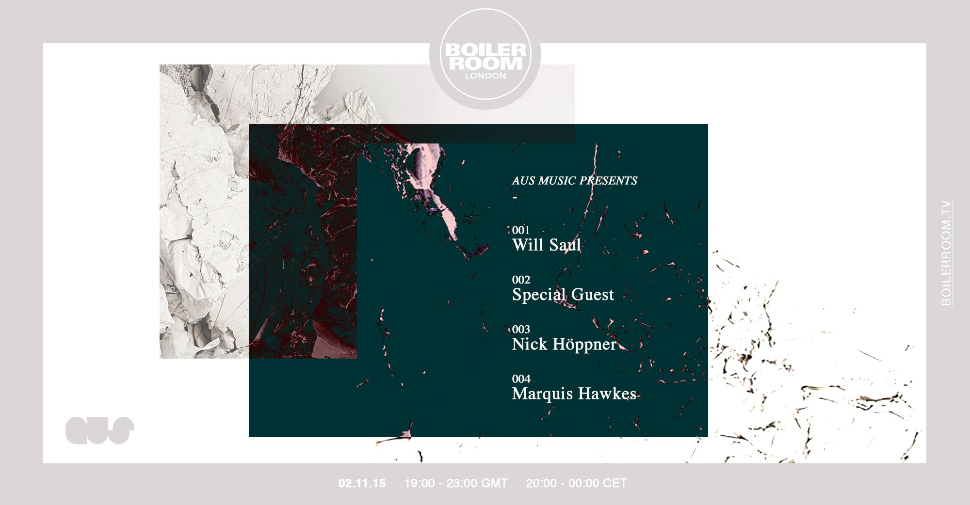 London: Aus Music flyer