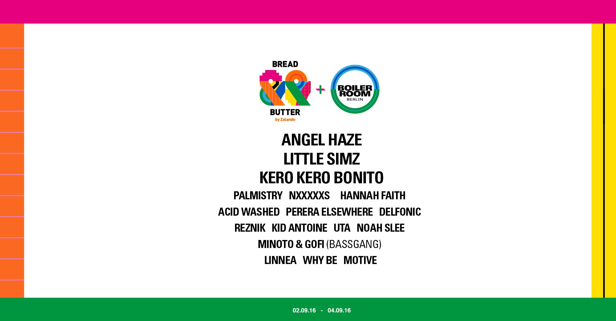 Bread & Butter flyer