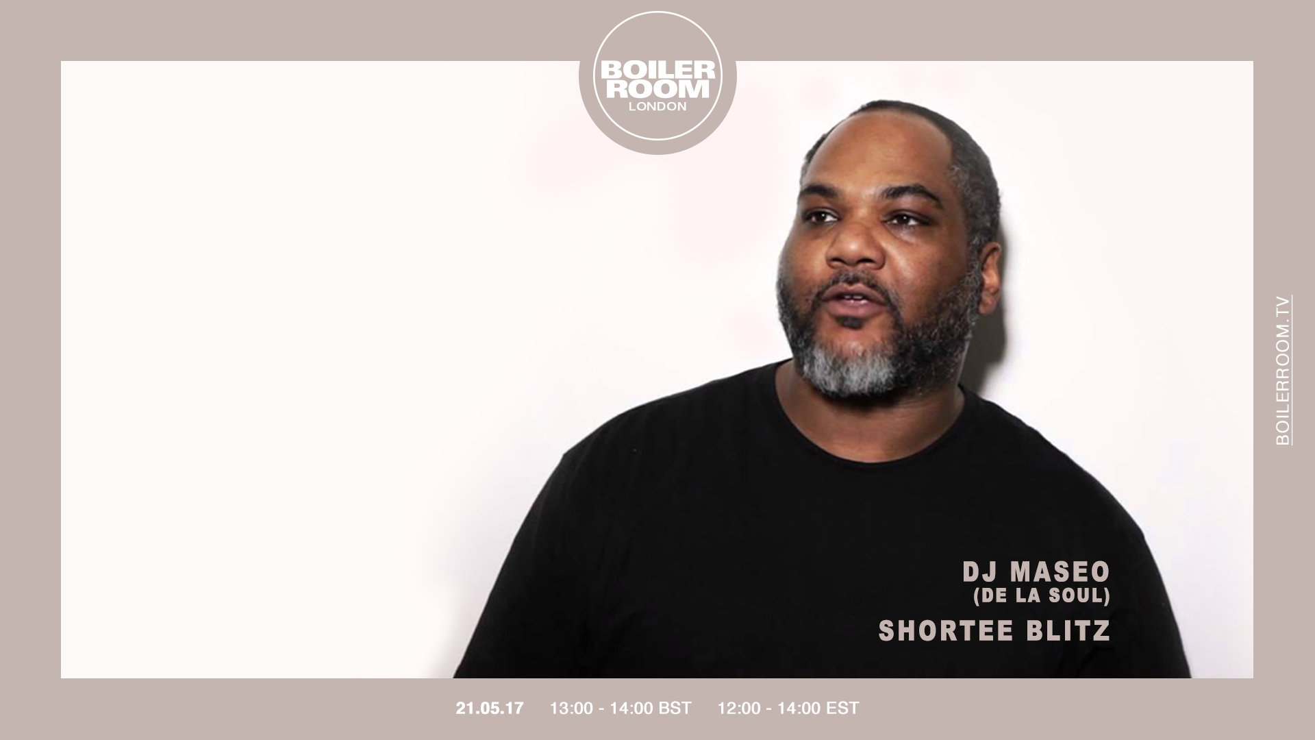 DJ Maseo (De La Soul) flyer