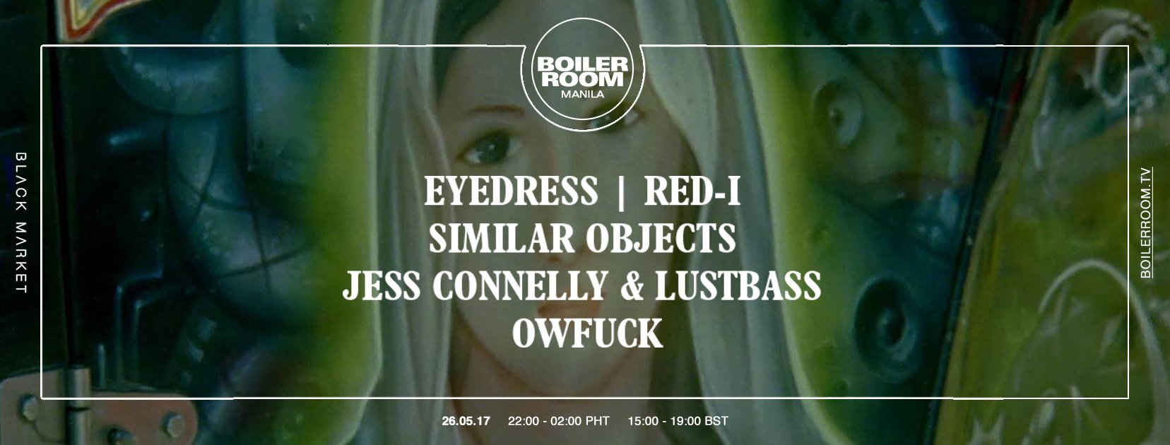 BR Manila: Black Market flyer