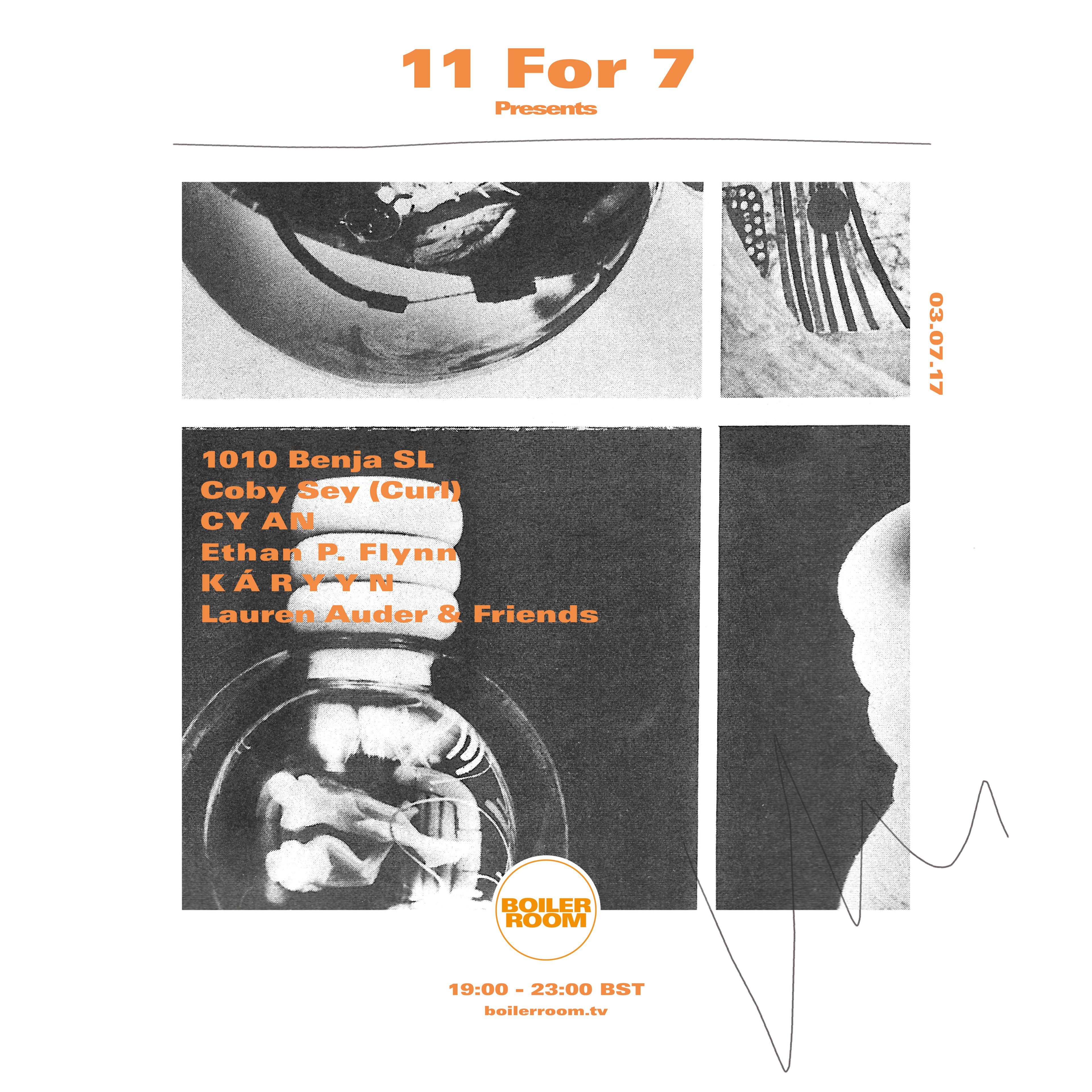 11 For 7 presents... flyer