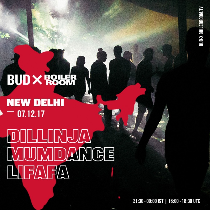 New Delhi: Dillinja, Mumdance, Lifafa flyer
