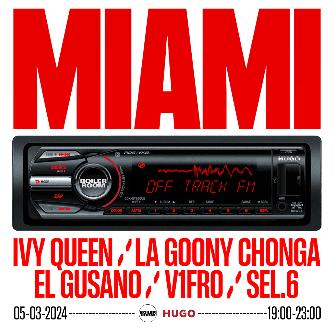 Boiler Room x Hugo: Miami flyer
