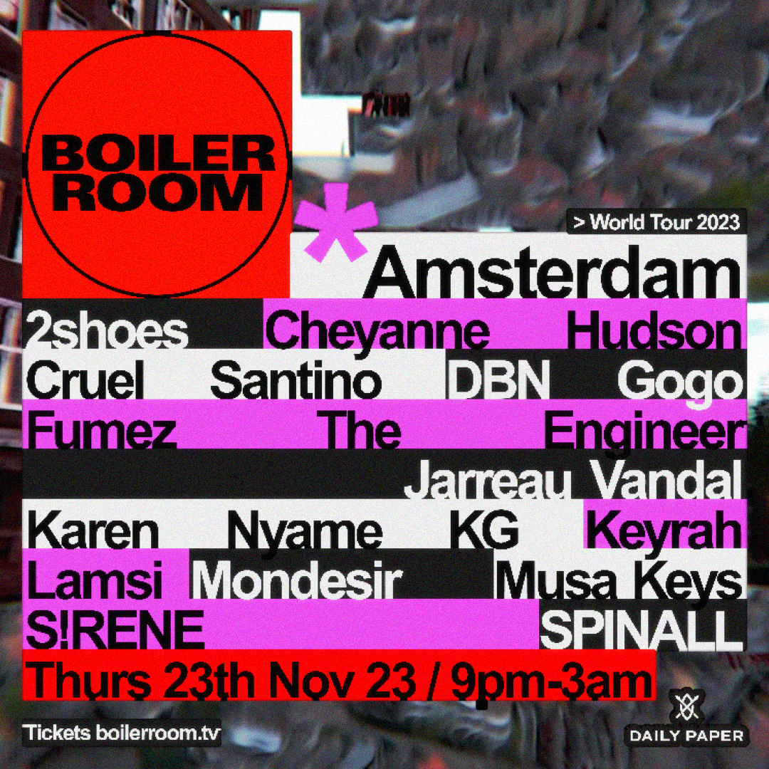 Amsterdam | Thursday flyer