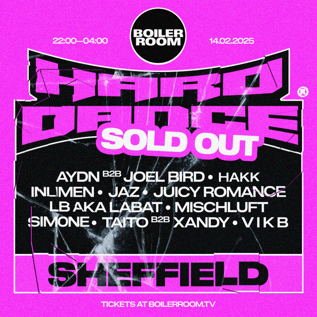 Hard Dance: Sheffield flyer