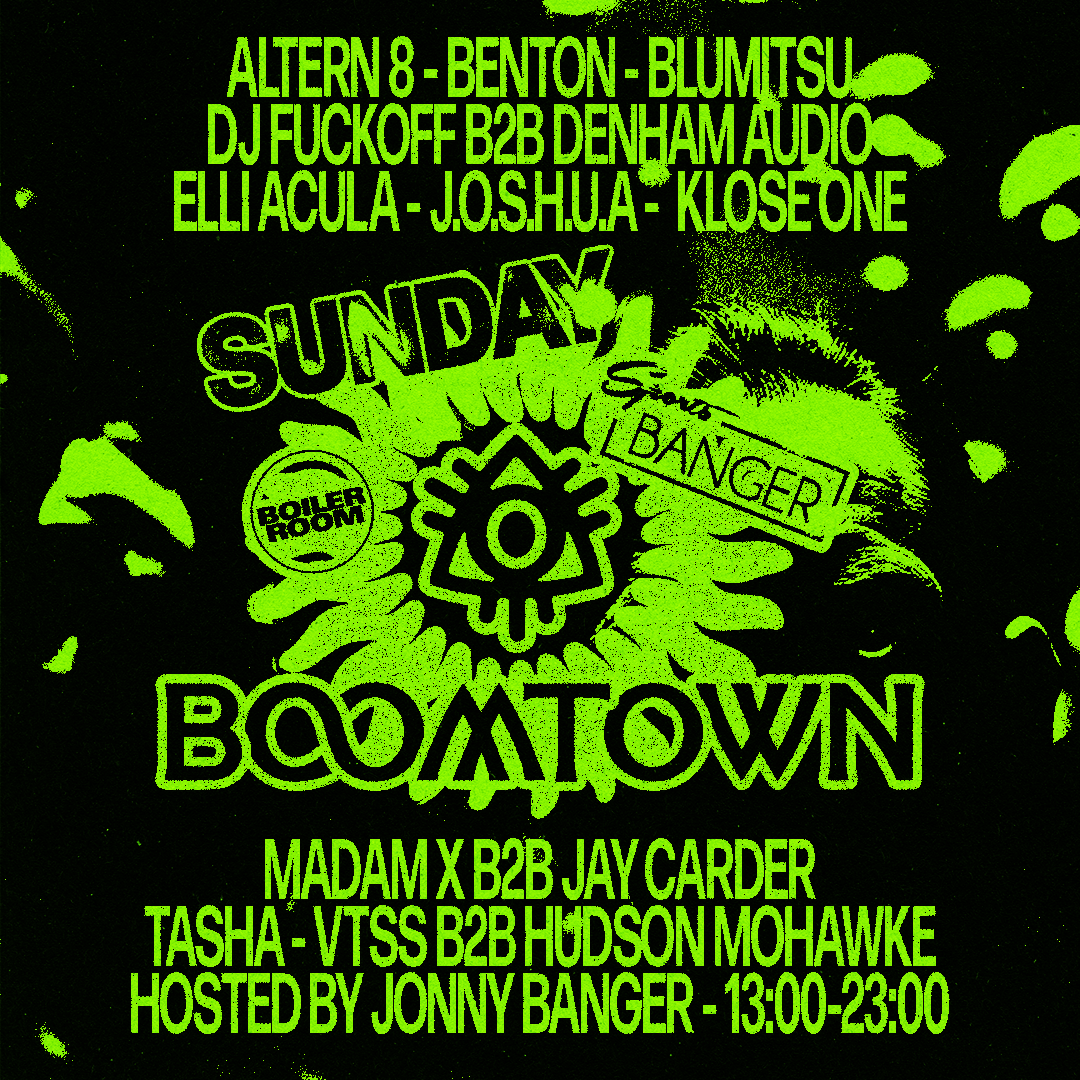 Boiler Room x Sports Banger: Boomtown 2023 flyer