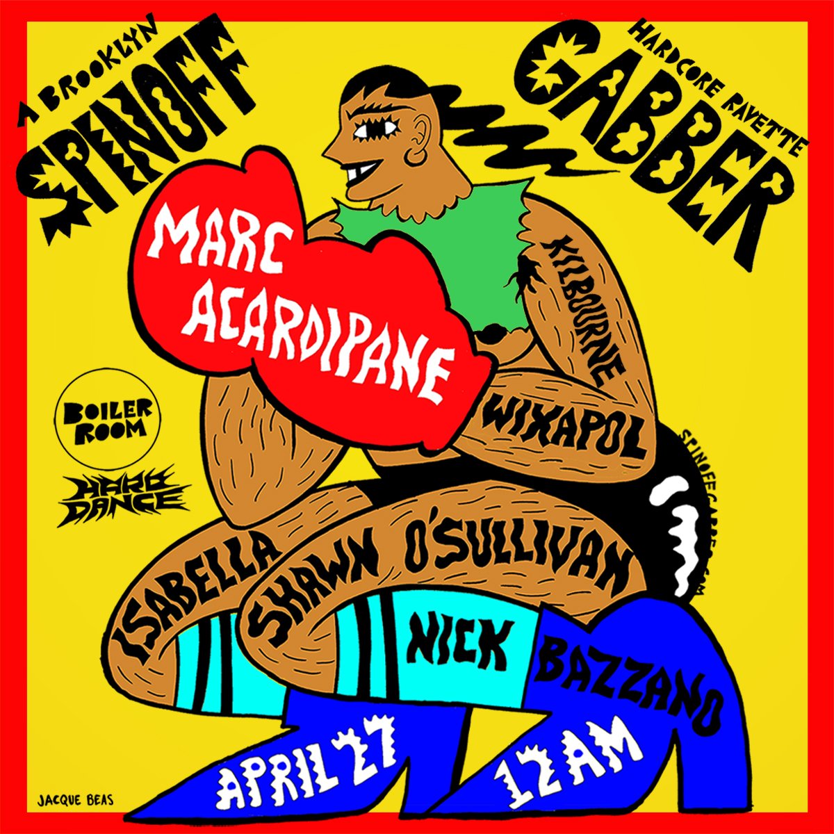 HARD DANCE: SPINOFF GABBER flyer