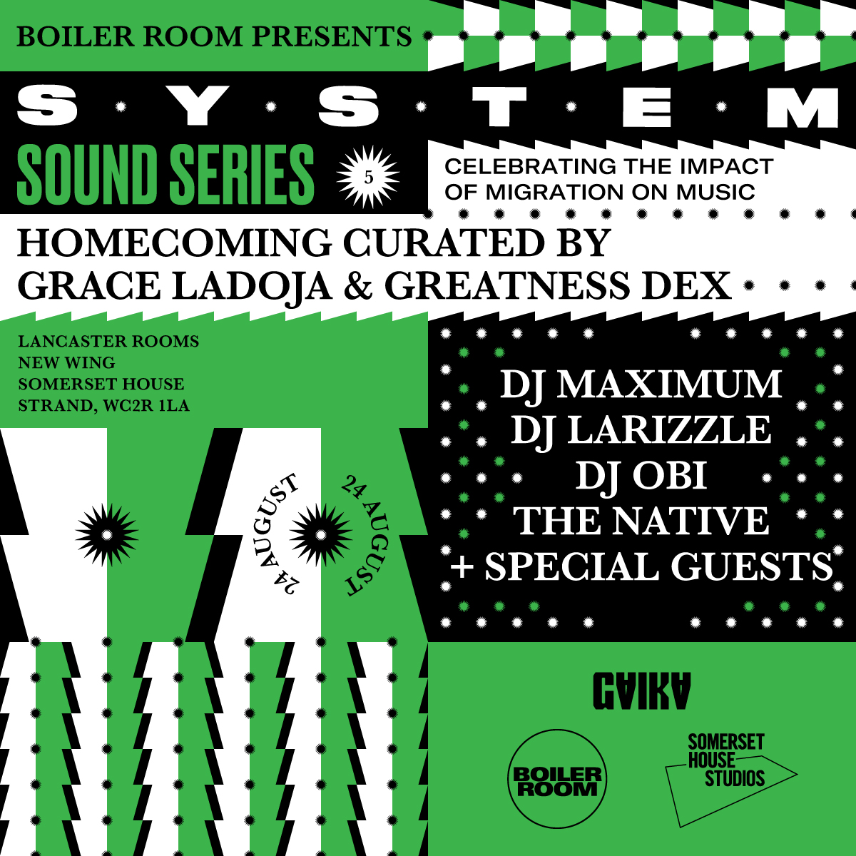 HOMECOMING CURATED BY GRACE LADOJA & GREATNESS DEX flyer