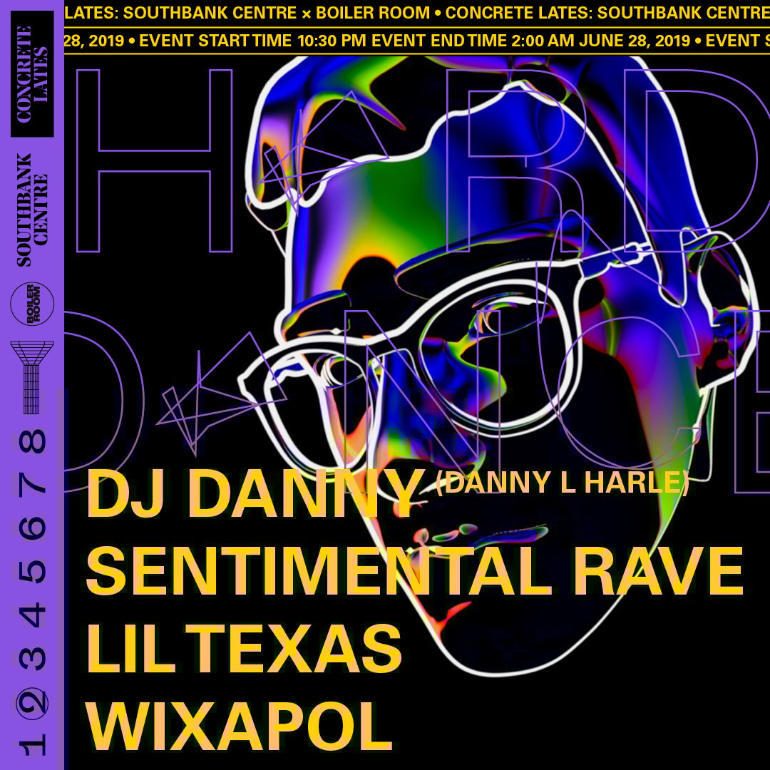 Concrete Lates 002: Harlecore flyer