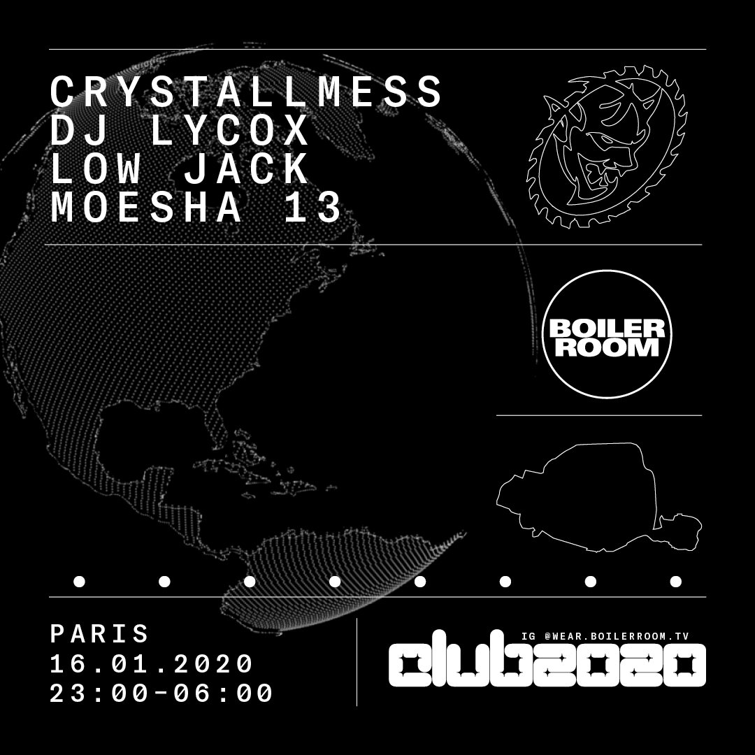 Boiler Room Club 20/20: Paris flyer