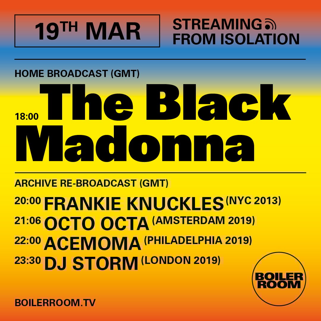 Streaming From Isolation – #1 flyer