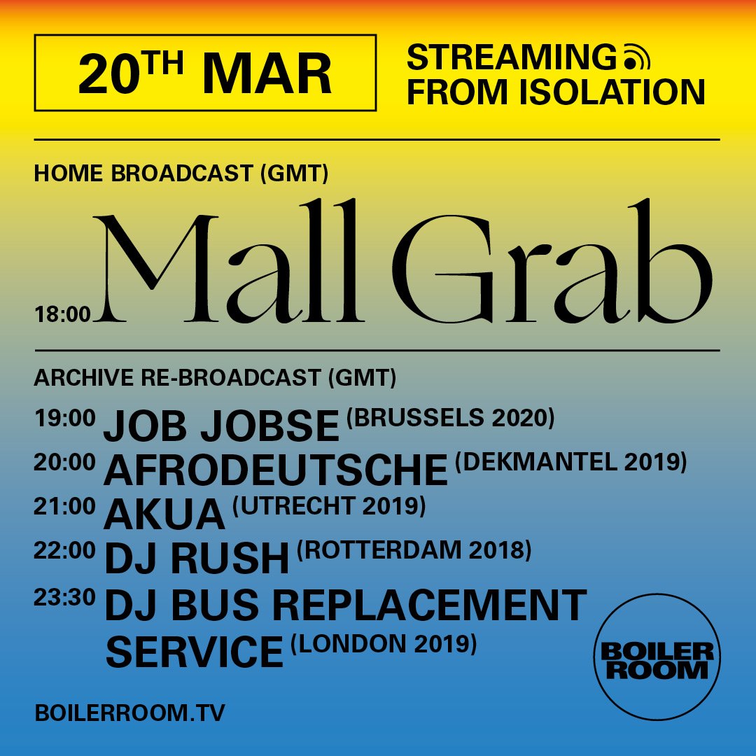 Streaming From Isolation – #2 flyer