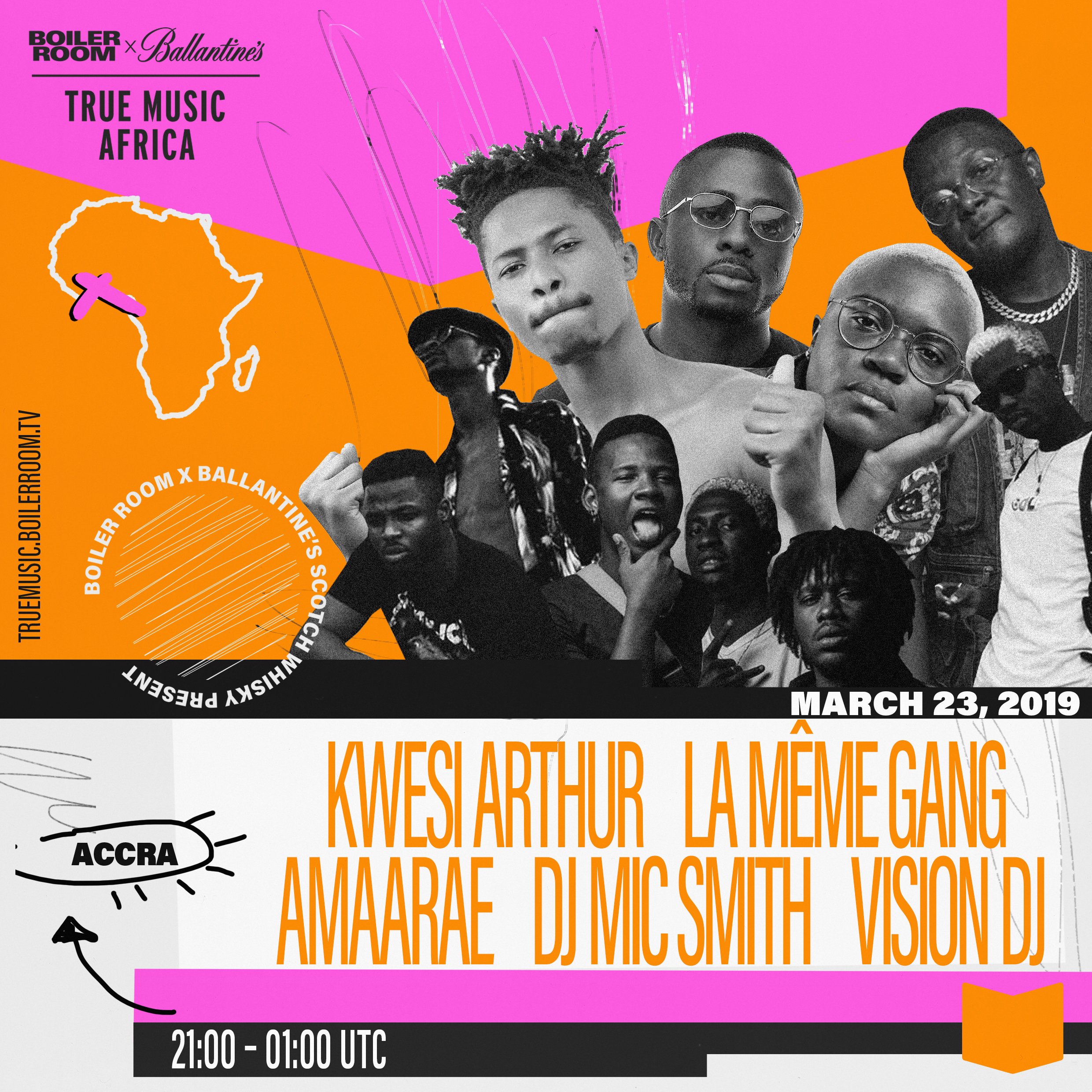 True Music Africa: Ghana flyer
