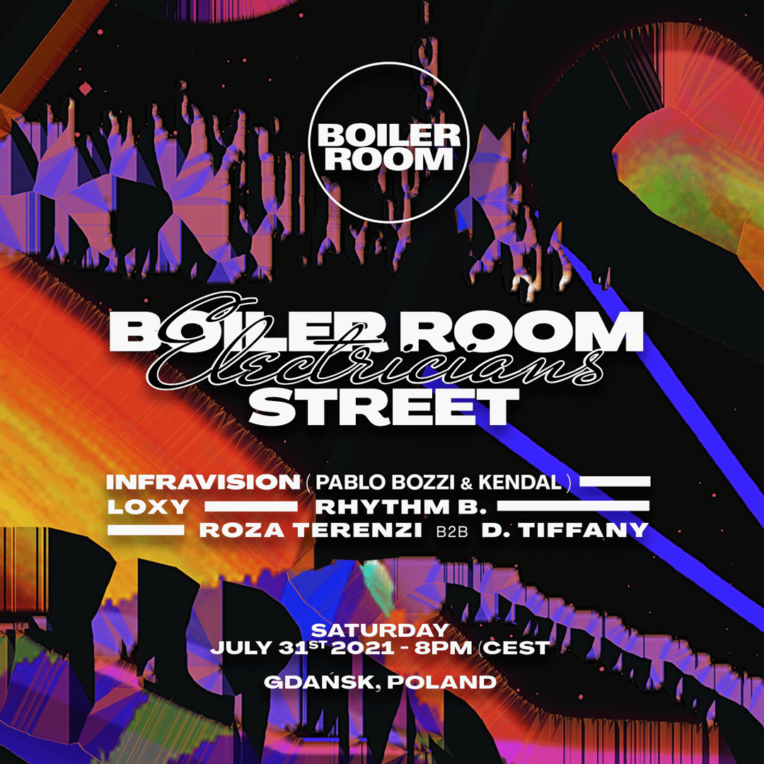 Boiler Room x Ulica Elektryków flyer