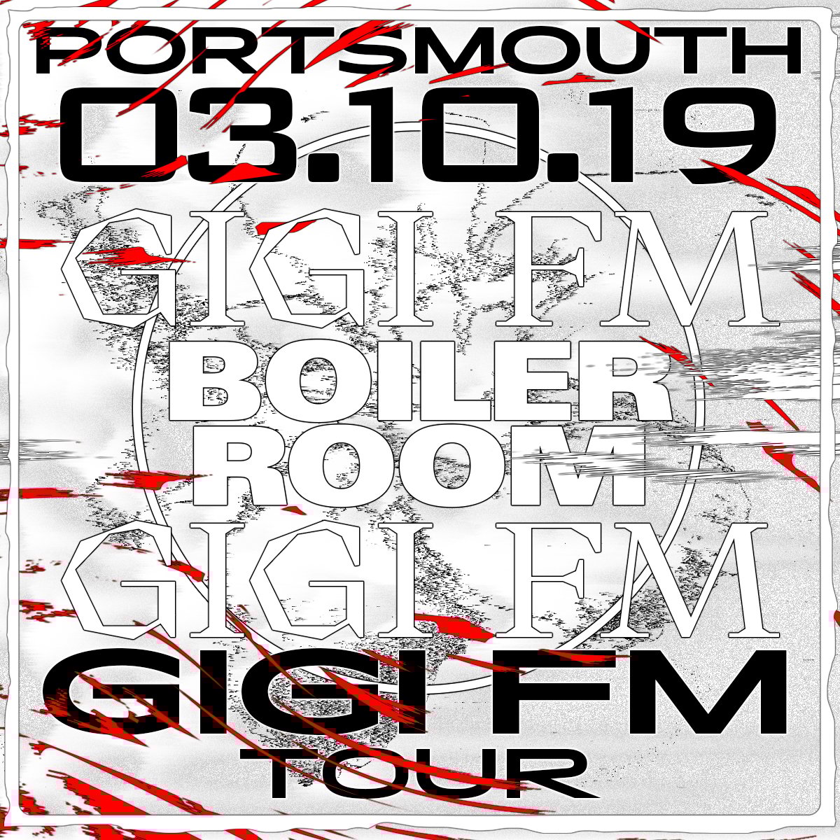Gigi Fm Portsmouth flyer
