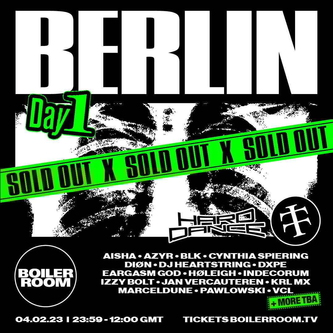 Boiler Room Berlin: Teletech flyer