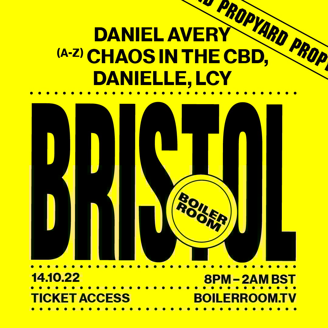 Boiler Room: Bristol Day 2 flyer