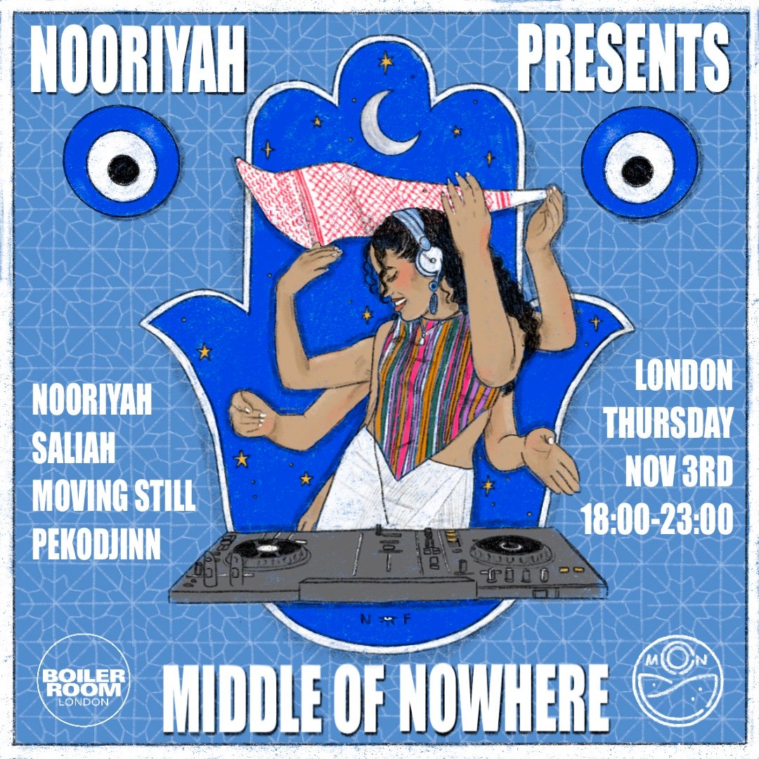 Boiler Room London: Middle of Nowhere flyer