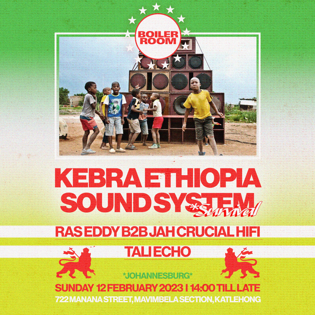 Johannesburg: Kebra Ethiopia Sound System flyer