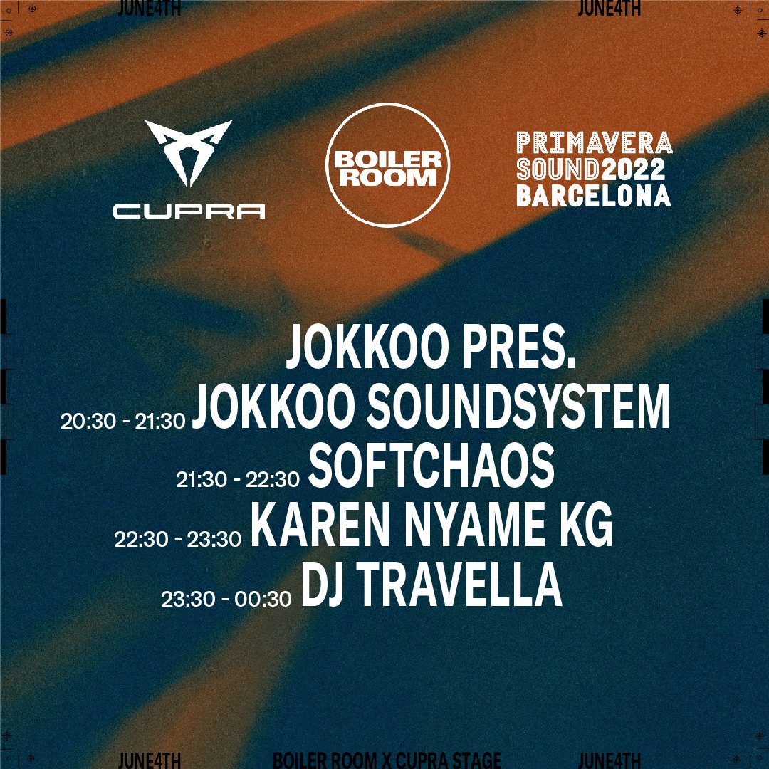 Primavera Sound x Cupra | Day 3 flyer