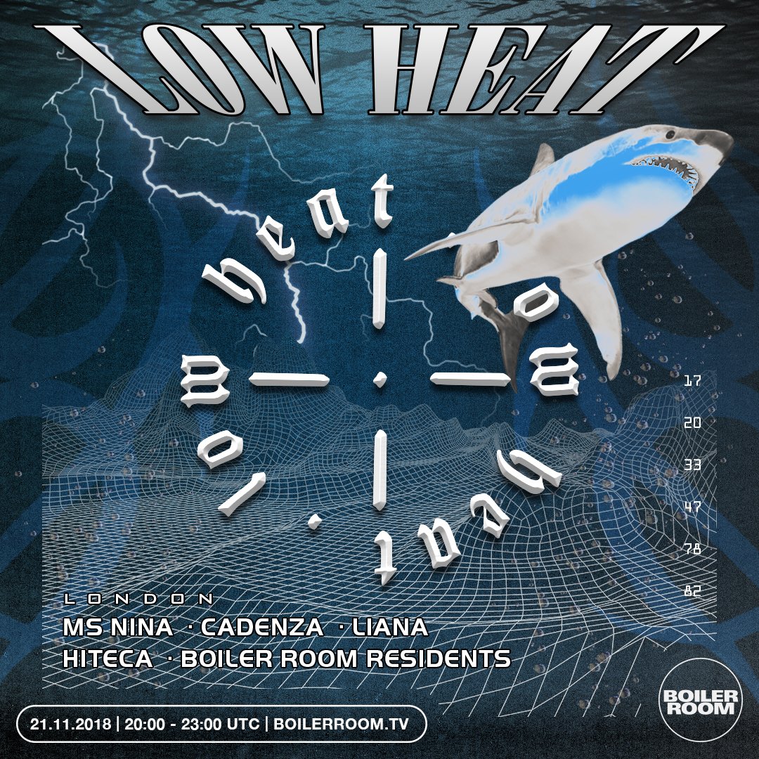 Low Heat LDN 013 flyer