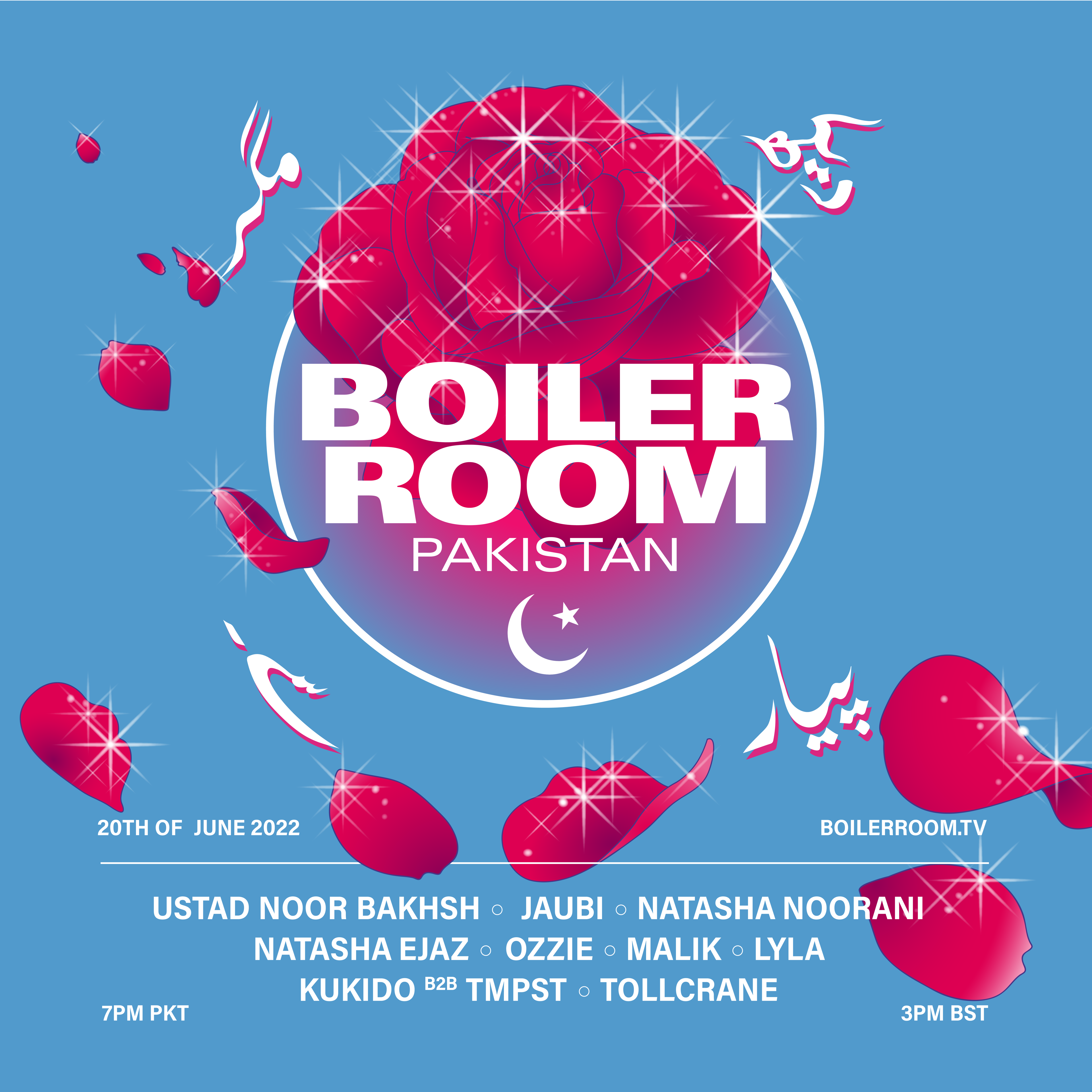 Boiler Room: Pakistan flyer